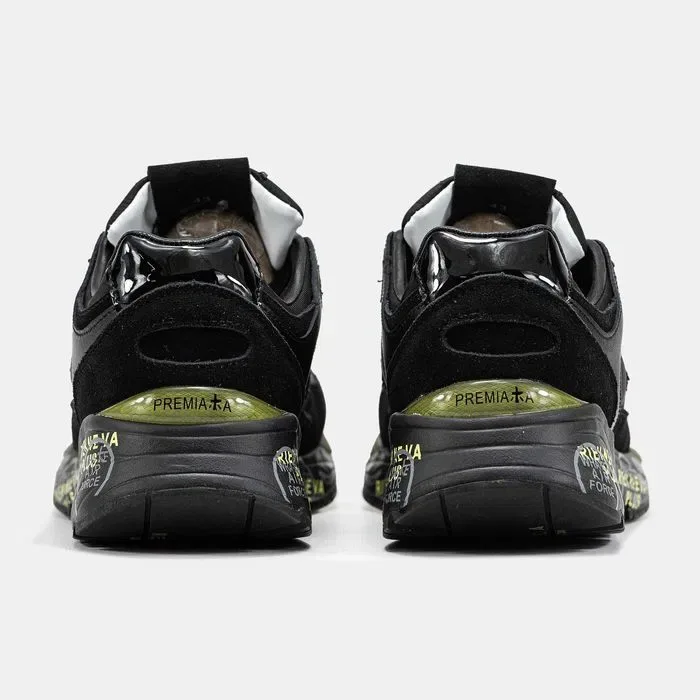 Кросівки Premiata Mase Black (люкс якість) | Кроссовки чоловічі — фото 5