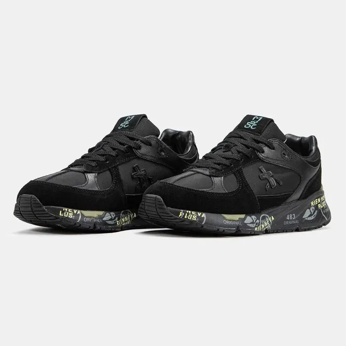 Кросівки Premiata Mase Black (люкс якість) | Кроссовки чоловічі — фото 6