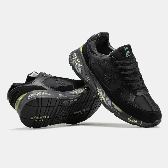Кросівки Premiata Mase Black (люкс якість) | Кроссовки чоловічі — фото 8