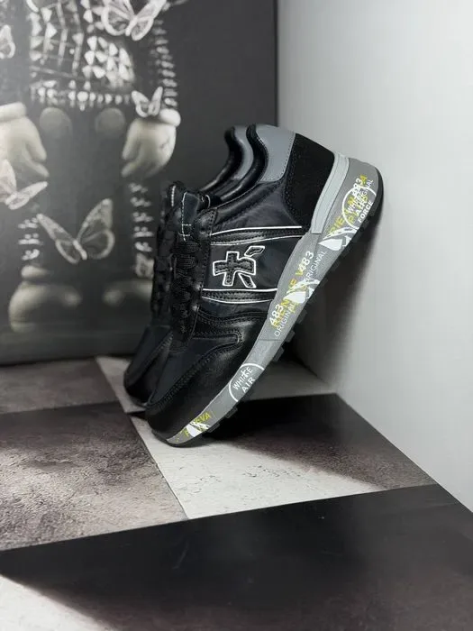 Кросівки Premiata Mase Black premium | Кроссовки чоловічі — фото 4
