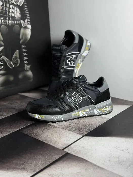 Кросівки Premiata Mase Black premium | Кроссовки чоловічі — фото 5