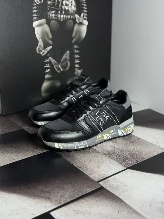 Кросівки Premiata Mase Black premium | Кроссовки чоловічі — фото 8