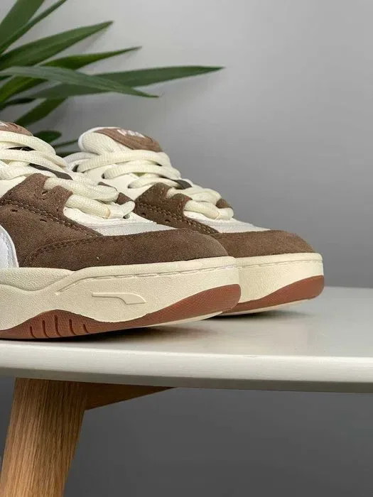 Кросівки Puma 180 White Brown premium | Кроссовки жіночі чоловічі — фото 6