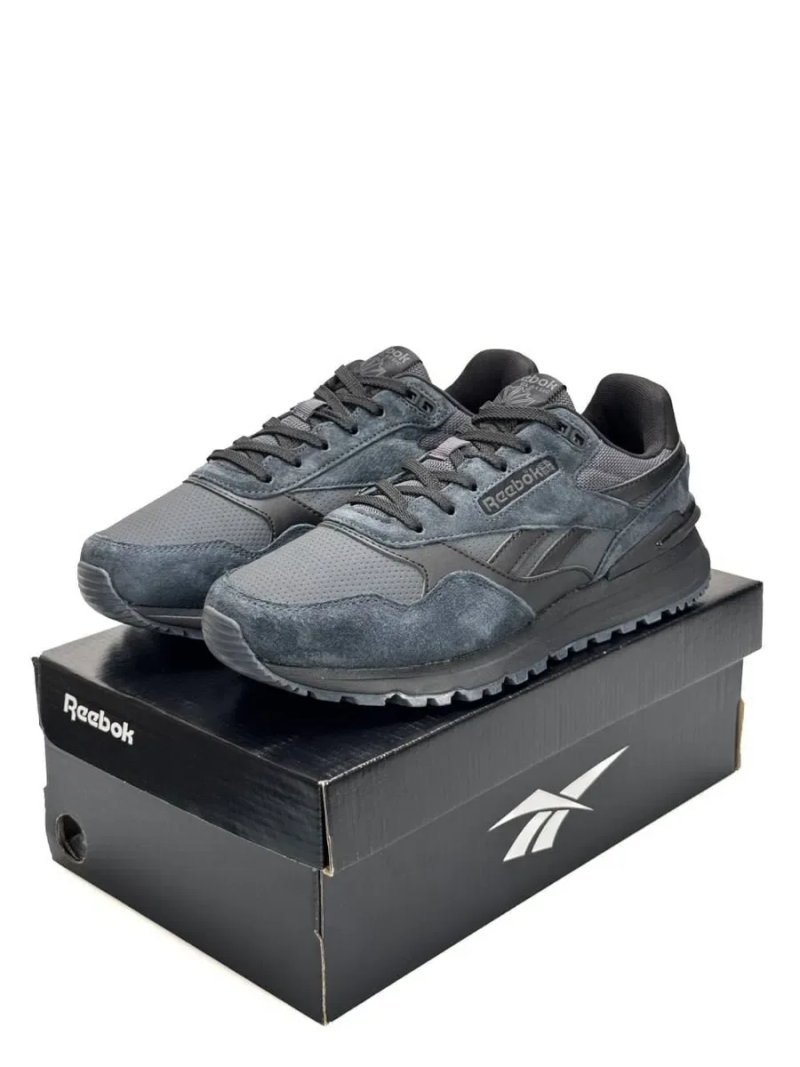 Кросівки Reebok Classic Leather 2400 Dark Matter premium | Кроссовки чоловічі — фото 7