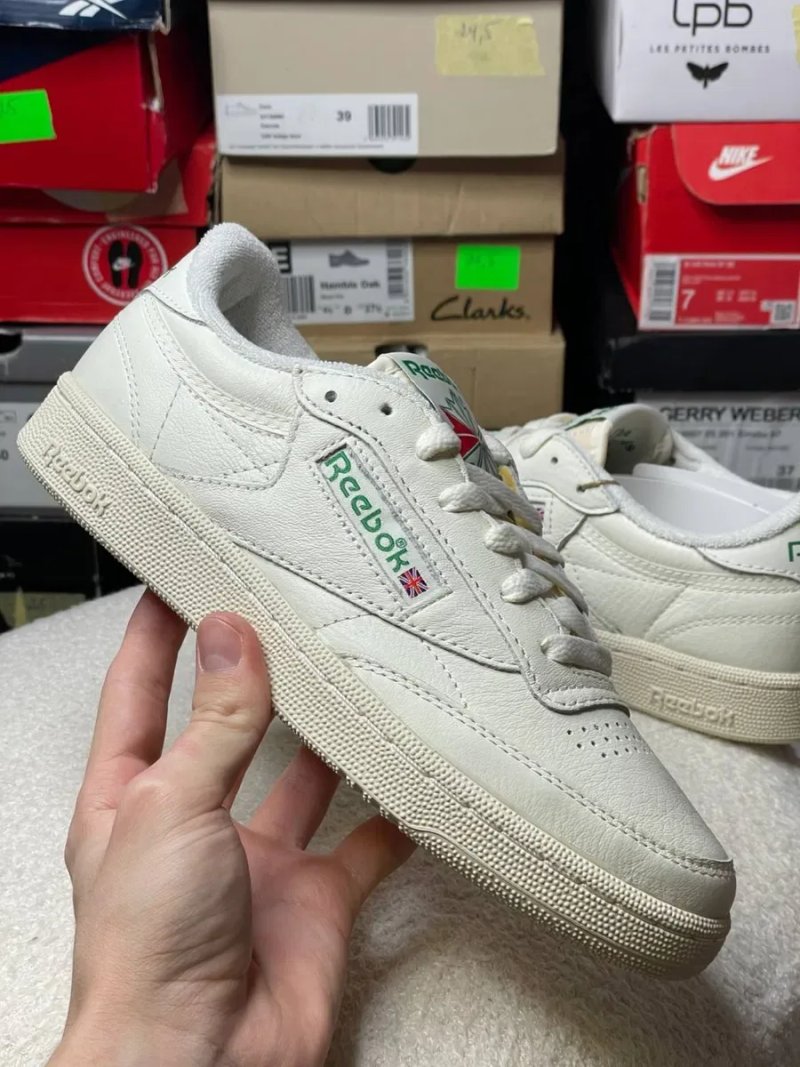 Кросівки  Reebok club c 85 vintage, розмір  37,5. Оригінал!!! — фото 3