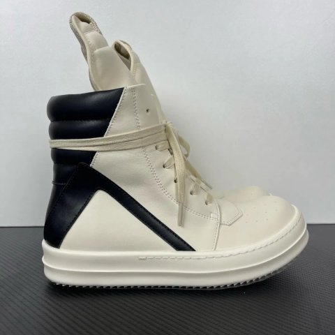 Кросівки Rick Owens Geobasket White/Black/size 37-45/Преміум якість!