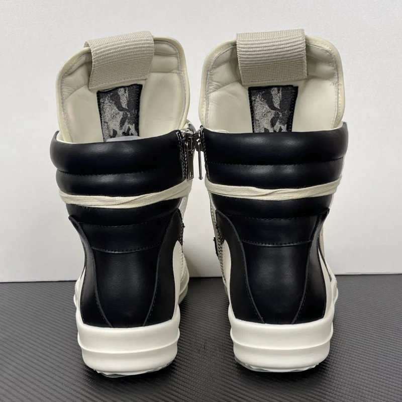 Кросівки Rick Owens Geobasket White/Black/size 37-45/Преміум якість! — фото 3
