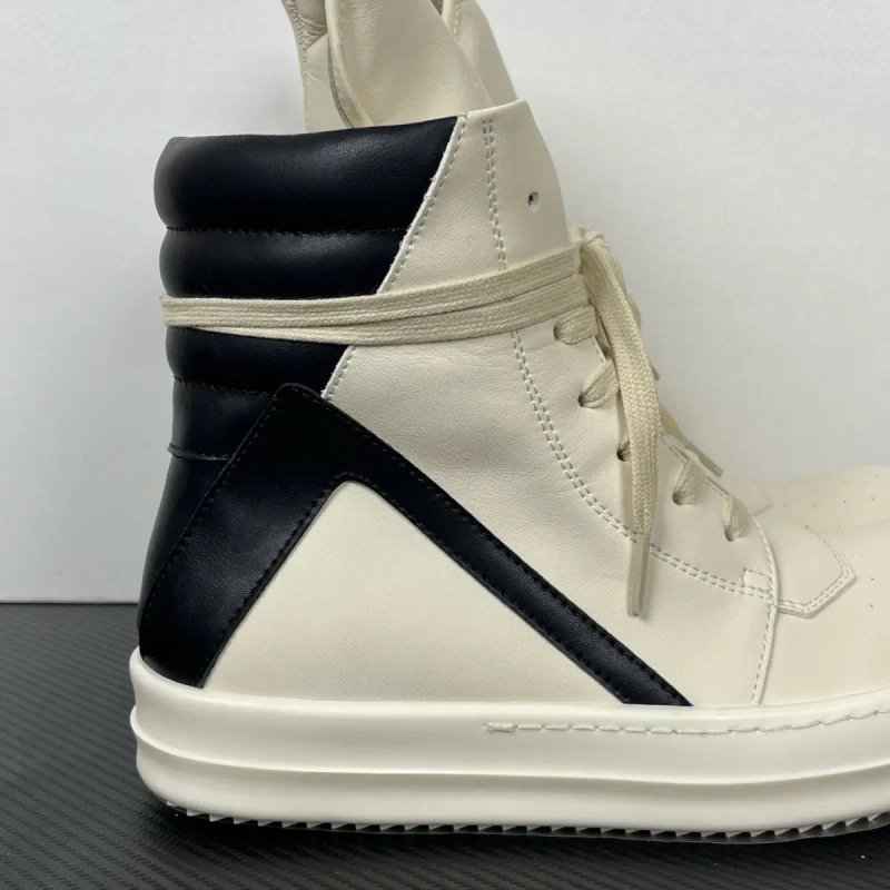 Кросівки Rick Owens Geobasket White/Black/size 37-45/Преміум якість! — фото 6