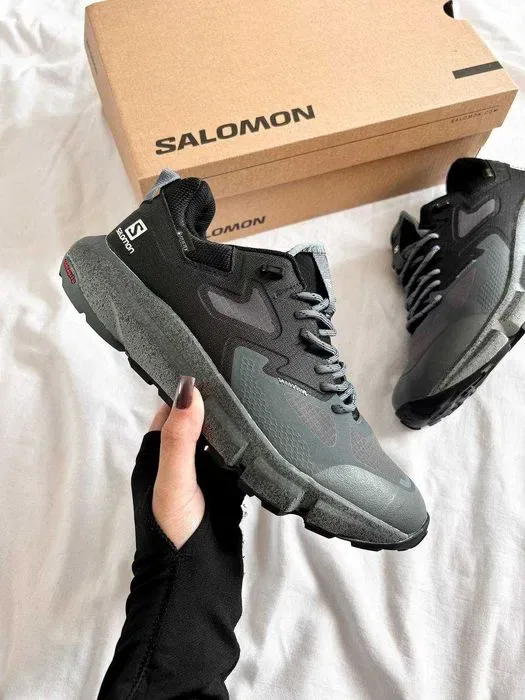 Кросівки Salomon Predict Hike Gore-Tex Black/Grey premium | Кроссовки чоловічі — фото 5