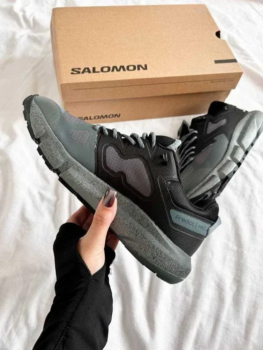 Кросівки Salomon Predict Hike Gore-Tex Black/Grey premium | Кроссовки чоловічі — фото 7
