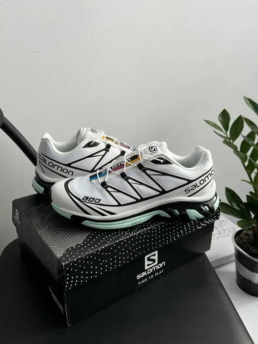 Кросівки Salomon XT-6 White Icy Morn White premium i72 | Кроссовки жіночі чоловічі — фото 2