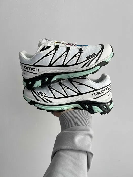 Кросівки Salomon XT-6 White Icy Morn White premium i72 | Кроссовки жіночі чоловічі — фото 3
