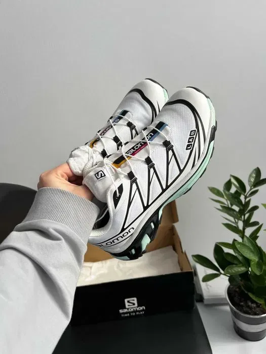 Кросівки Salomon XT-6 White Icy Morn White premium i72 | Кроссовки жіночі чоловічі — фото 5