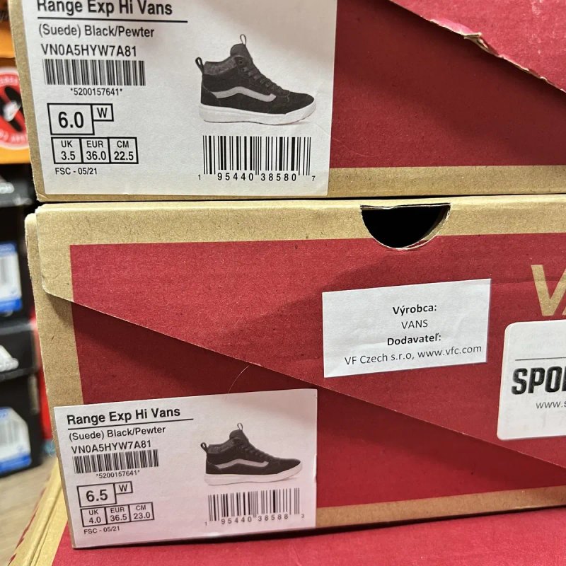 Кросівки Vans Range Exp Hi, розміри 36 (ідуть на 35). Оригінал!!! — фото 3