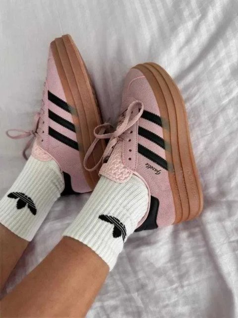 Кросівки жіночі Adidas gazelle bold platform Кеди весна Адідас