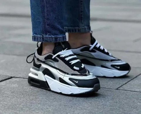Кросівки Жіночі Nike Air Max Furyosa NRG Black Silver White/ Nike DC7350-001 /Кроссовки женские Найк Фуриоза/Фуріоза