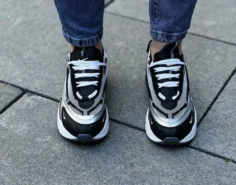 Кросівки Жіночі Nike Air Max Furyosa NRG Black Silver White/ Nike DC7350-001 /Кроссовки женские Найк Фуриоза/Фуріоза — фото 3