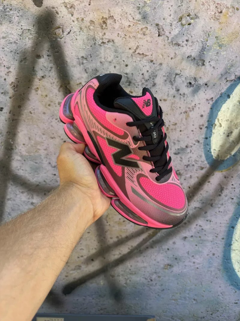 Кросівки жіночі рожеві New Balance Abzorb 2000 Pink Black — фото 3
