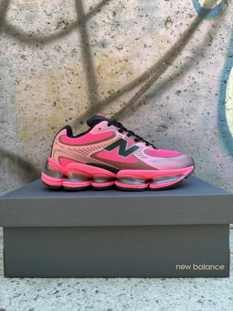 Кросівки жіночі рожеві New Balance Abzorb 2000 Pink Black — фото 4