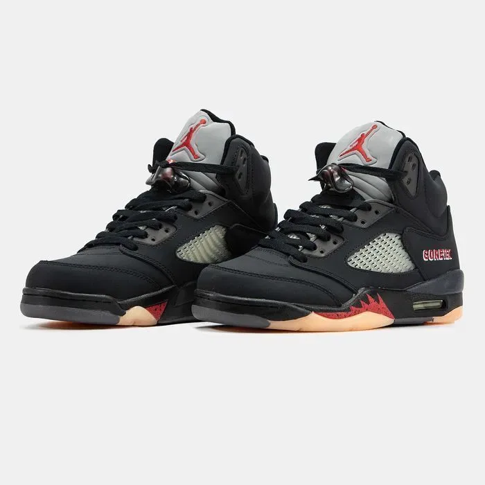 Кросівки зимові Nike Air Jordan 5 Gore-Tex Black premium | Кроссовки Найк чоловічі жіночі — фото 6