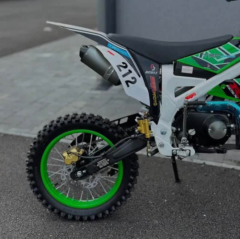 Кросовий мотоцикл KAYA 212‼️ Мотоцикл для дітей‼️Топовий Pitbike на 125 кубів‼️  Кросовий мото, піт — фото 7