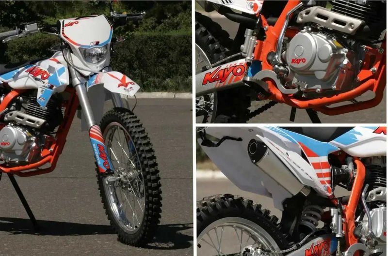 ‼️Кросовий мотоцикл KAYO K2-250 ‼️Ендуро 250 кубів Мотоцикл 115 км/год — фото 3