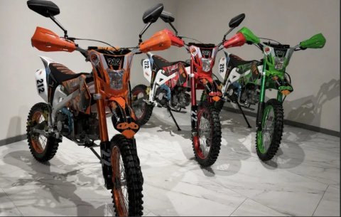 Кросовий мотоцикл ‼️ Мотоцикл для дітей ‼️ Пітбайк 125кубів,Pitbike ,мотоцикл 125, міні крос
