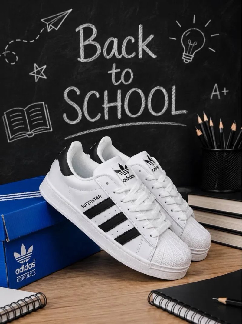 Кросовки адидас суперстар / трендовые молодежные кросовки Адидас / adidad superstar / кожаные / вечная класика / суперстары недорого — фото 2