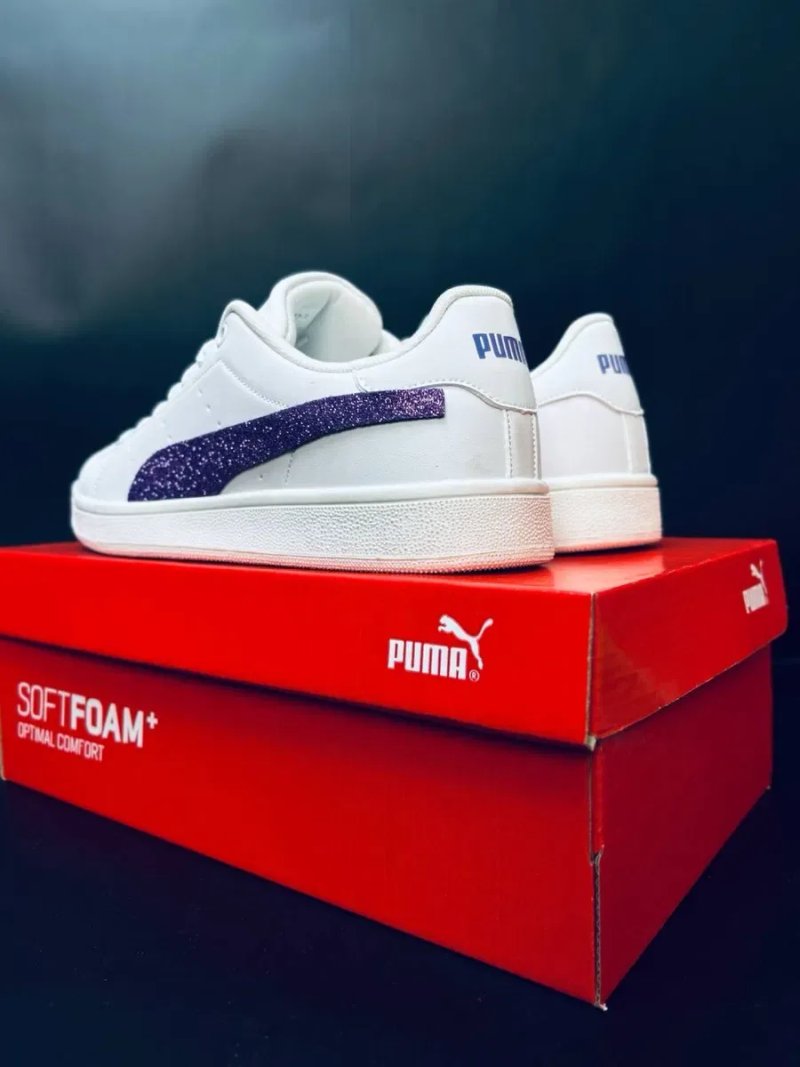 Кросовки пума Женские красовки Puma Кросивки пума белые Кроссовки женские 40 размер Акционное предложение кожаные повседневные красовки — фото 5