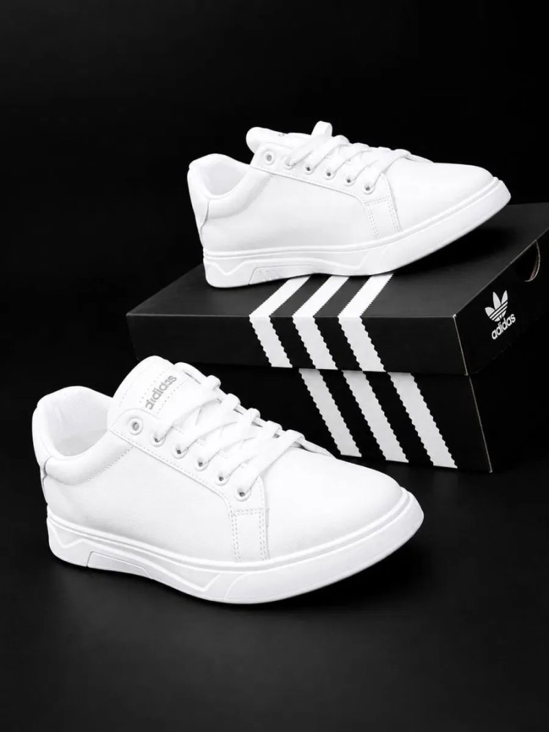 Кроссовки Adidas мужские класические красовки адидас Адидас кроссовки чисто белые Мягкие кросивки адидас — фото 5