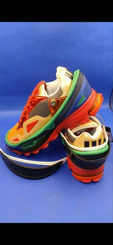 Кроссовки adidas Raf Simon response trail ,яскраво помаранчеві з синім 42 розмір