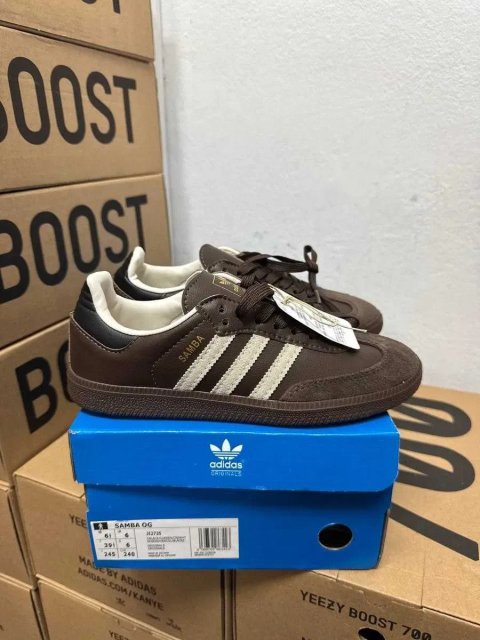 Кроссовки Adidas Samba brown / Адидас самба коричневые 36 37 38 39 40 41