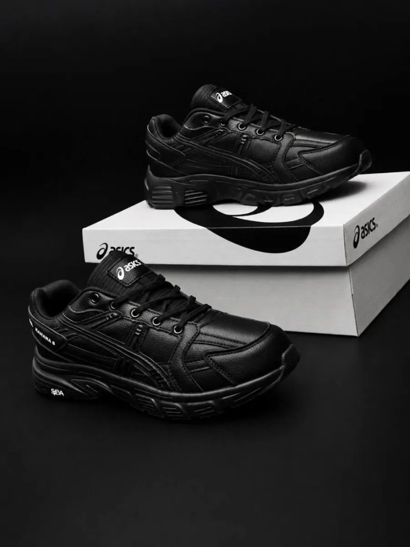 Кроссовки Asics / Asics gel kahana 8/ мужские осенние кросовки / красовки асикс / спортивные кроссовки асиксы / Красавки Асикс / Натуральная кожа — фото 4