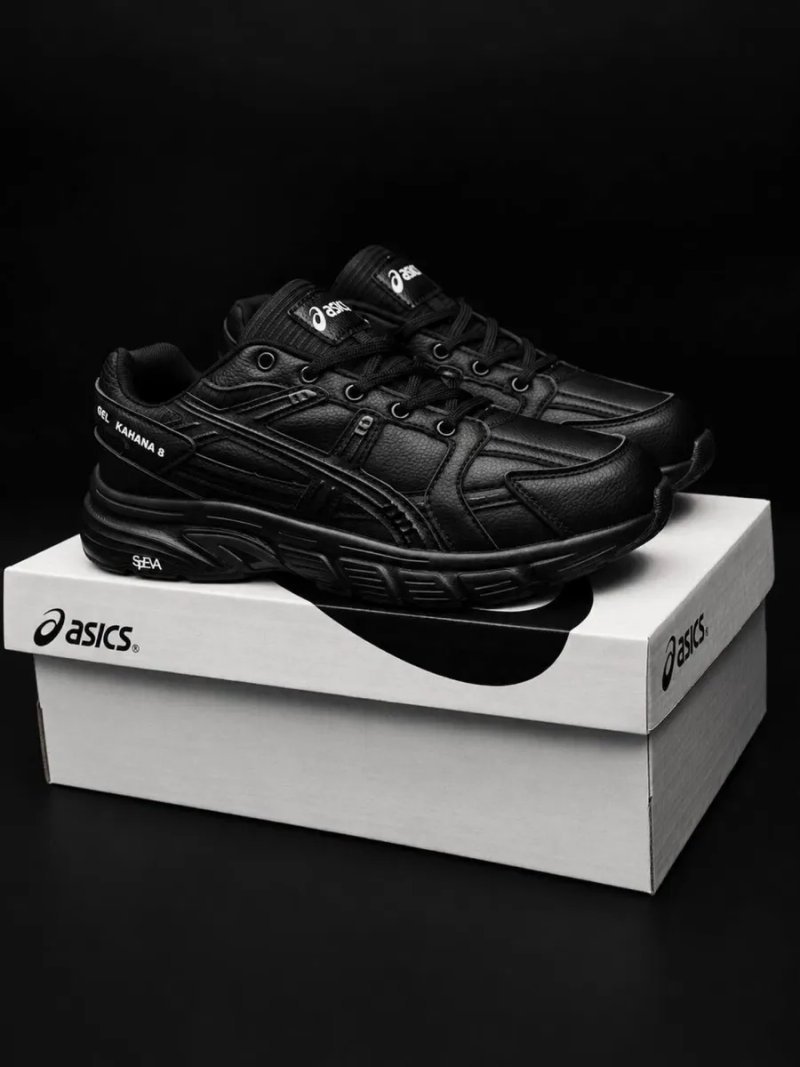 Кроссовки Asics / Asics gel kahana 8/ мужские осенние кросовки / красовки асикс / спортивные кроссовки асиксы / Красавки Асикс / Натуральная кожа — фото 5