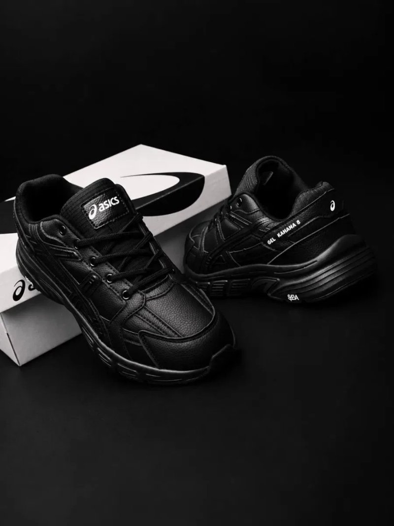 Кроссовки Asics / Asics gel kahana 8/ мужские осенние кросовки / красовки асикс / спортивные кроссовки асиксы / Красавки Асикс / Натуральная кожа — фото 6