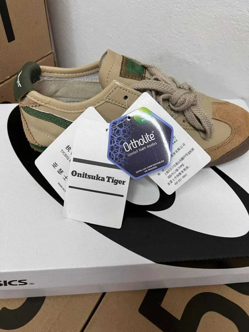 Кроссовки Asics Onitsuka mexico / Асикс Оницука мехико коричневые 38 39 40 41 42 43 — фото 2