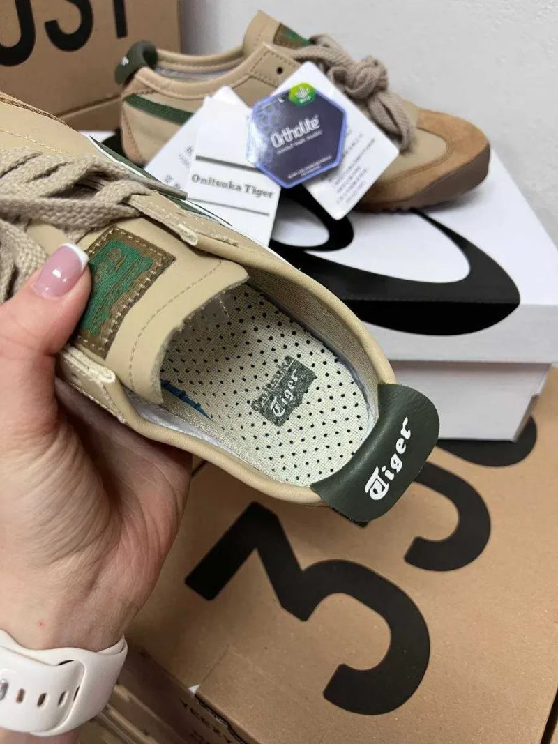 Кроссовки Asics Onitsuka mexico / Асикс Оницука мехико коричневые 38 39 40 41 42 43 — фото 3