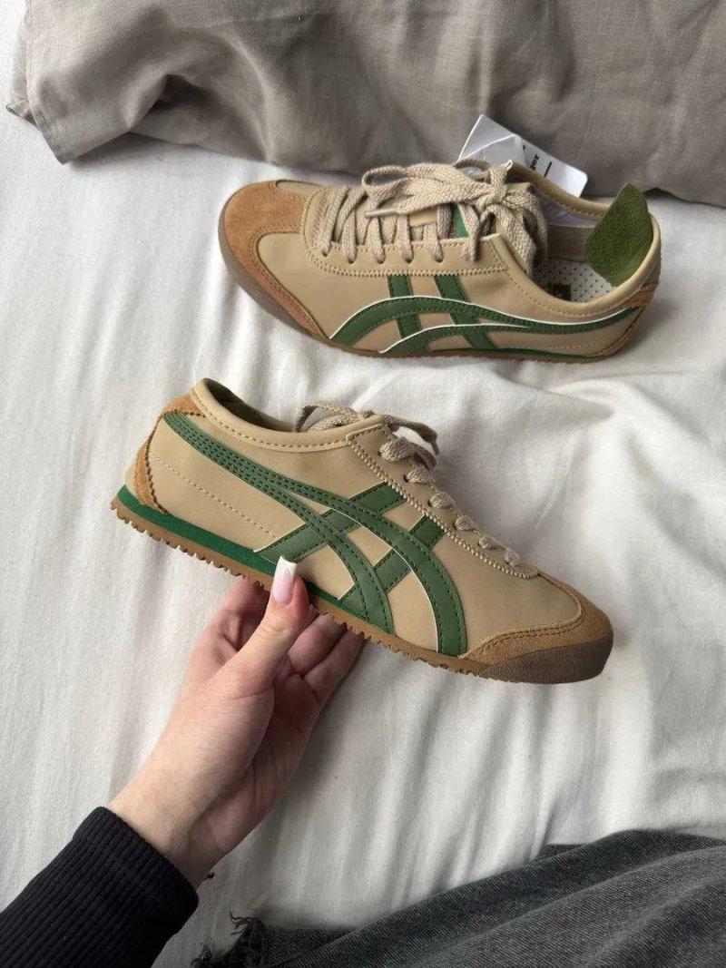 Кроссовки Asics Onitsuka mexico / Асикс Оницука мехико коричневые 38 39 40 41 42 43 — фото 5