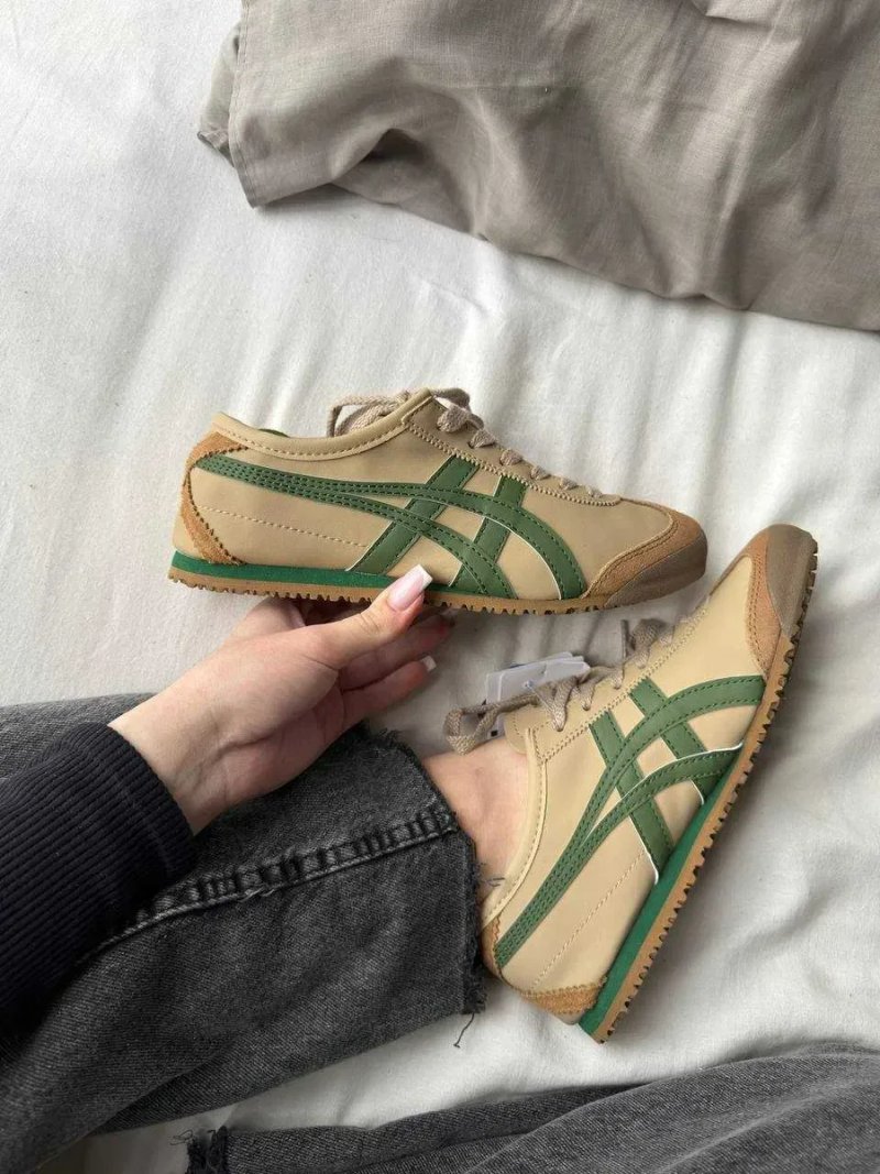 Кроссовки Asics Onitsuka mexico / Асикс Оницука мехико коричневые 38 39 40 41 42 43 — фото 6