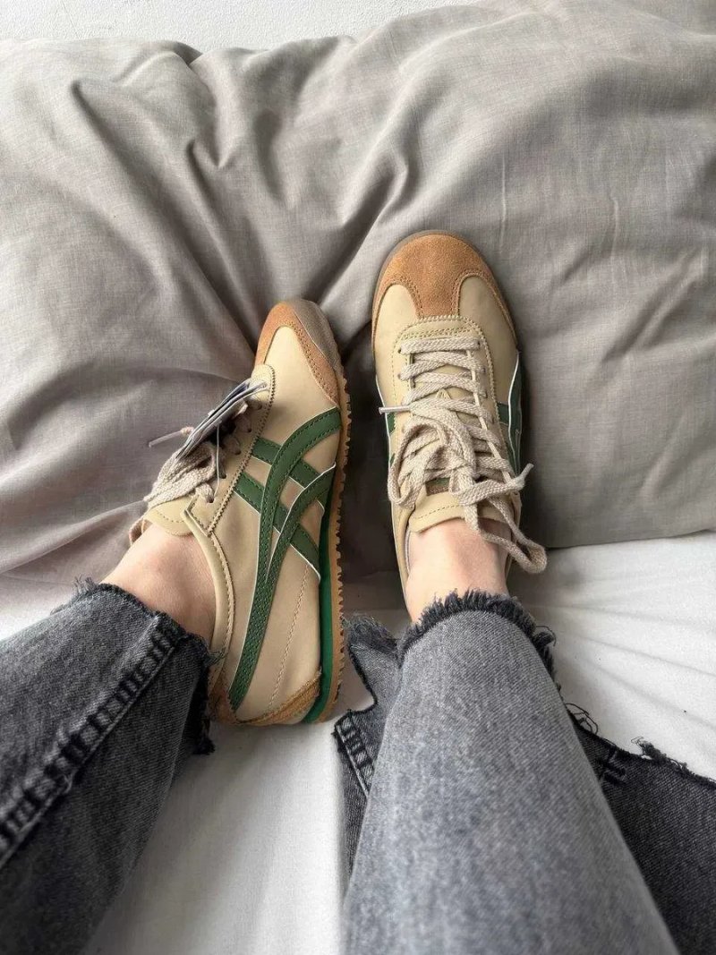 Кроссовки Asics Onitsuka mexico / Асикс Оницука мехико коричневые 38 39 40 41 42 43 — фото 7