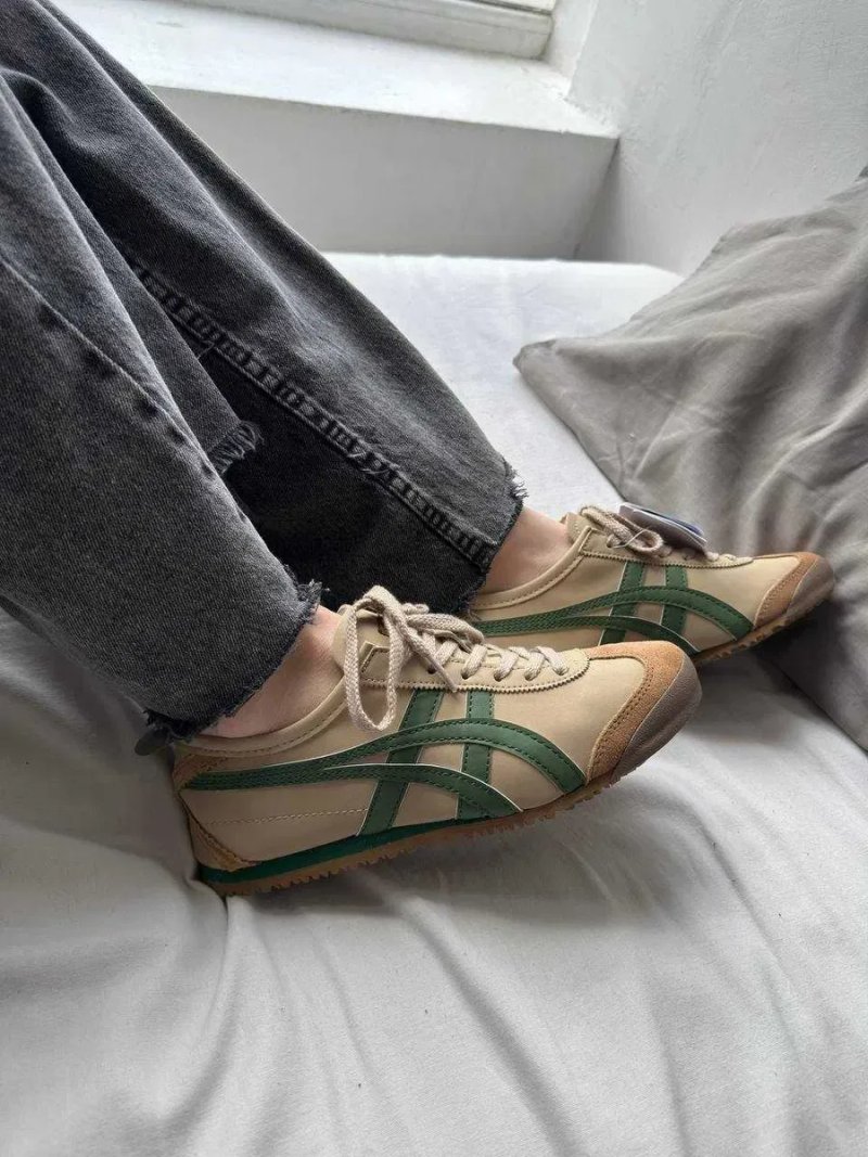 Кроссовки Asics Onitsuka mexico / Асикс Оницука мехико коричневые 38 39 40 41 42 43 — фото 8
