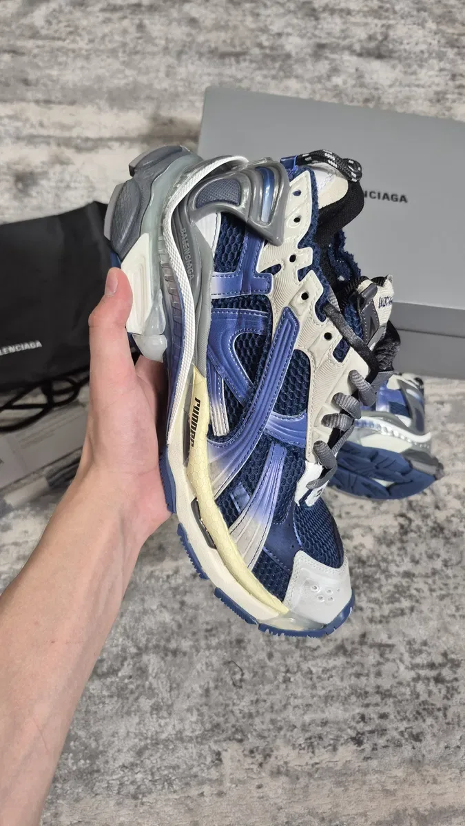 Кроссовки Balenciaga Runner I Кроссівки Balenciaga | Кроссовки Баленсиага Ранер Желтые Balenciaga Sneakers Track 1 Track 2 Баленса Ранера Белинсиага — фото 2