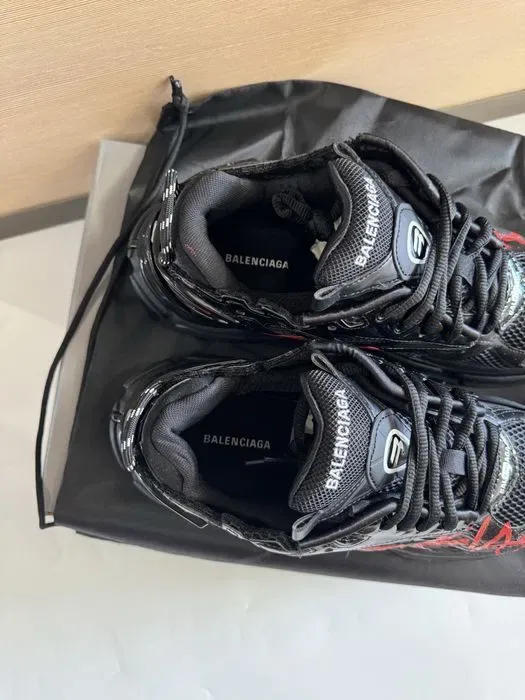 кроссовки Balenciaga Runners graffiti Black 42, 43 44 — фото 5