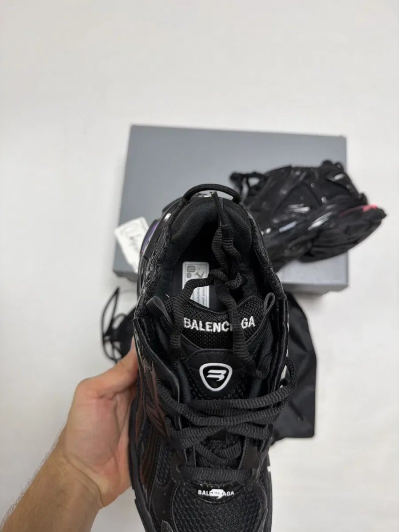 кроссовки Balenciaga Runners LED Black 42 43 44 45  vetemens rick owens project gr raf simons — фото 4