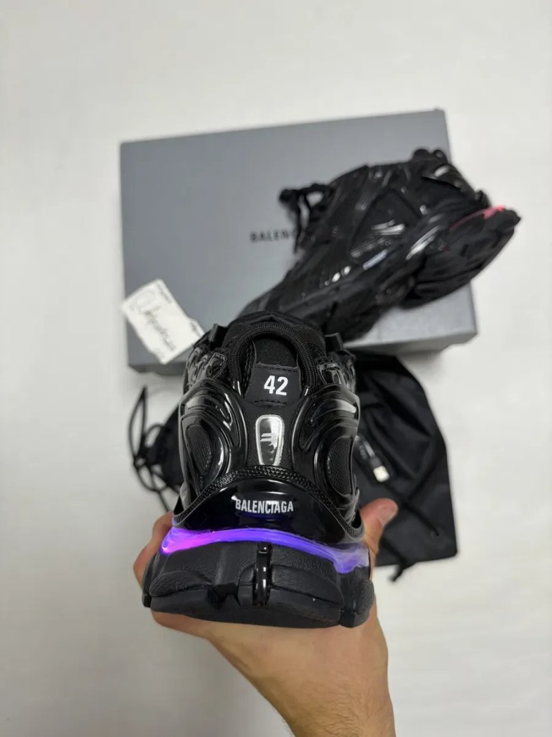 кроссовки Balenciaga Runners LED Black 42 43 44 45  vetemens rick owens project gr raf simons — фото 6