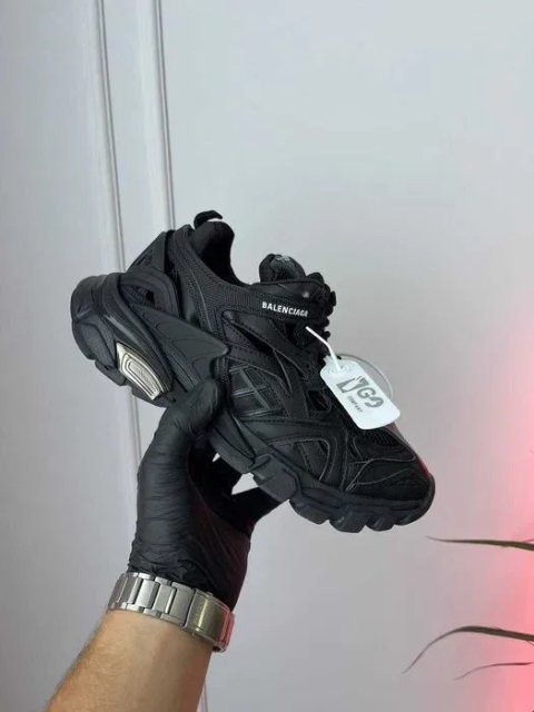 Кроссовки Balenciaga Track 2.0 Full Black (люкс якість) | Кроссовки жіночі чоловічі