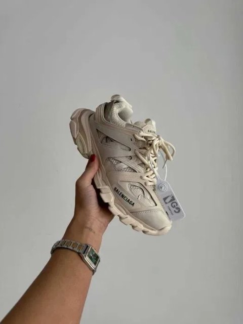 Кроссовки Balenciaga Track 3.0 Light Beige premium | Кроссовки жіночі чоловічі