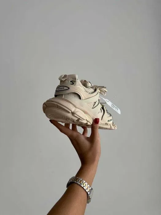 Кроссовки Balenciaga Track 3.0 Light Beige premium | Кроссовки жіночі чоловічі — фото 4