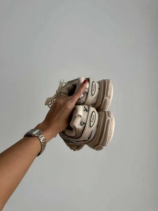 Кроссовки Balenciaga Track 3.0 Light Beige premium | Кроссовки жіночі чоловічі — фото 6