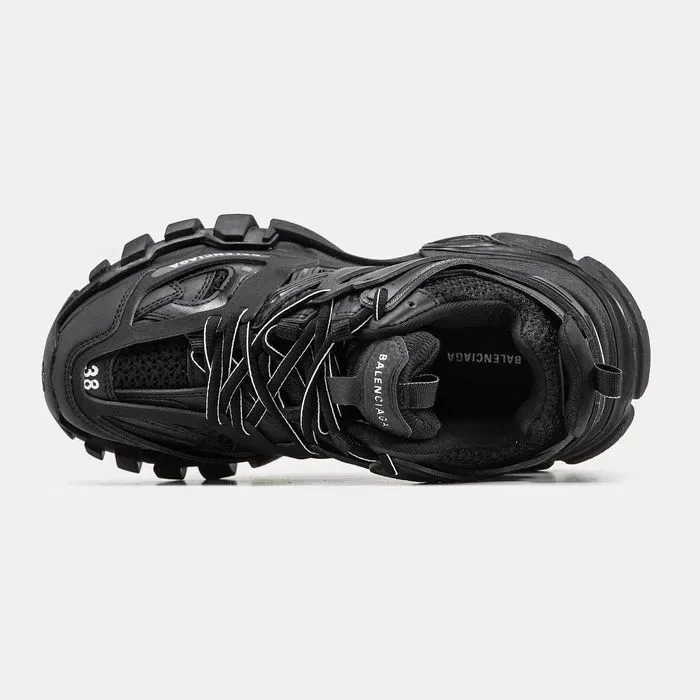 Кроссовки Balenciaga Track 3.0 Triple Black premium | Кроссовки чоловічі жіночі — фото 4